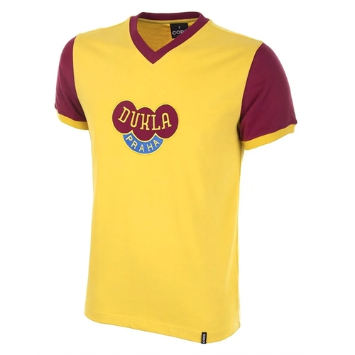 FK Dukla Prague 1960 Retro Away Shirt (yellow)