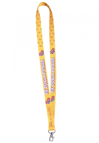 Yellow Lanyard FK Dukla Prague