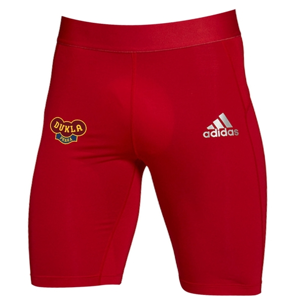 Men's Adidas Compression Shorts - Red