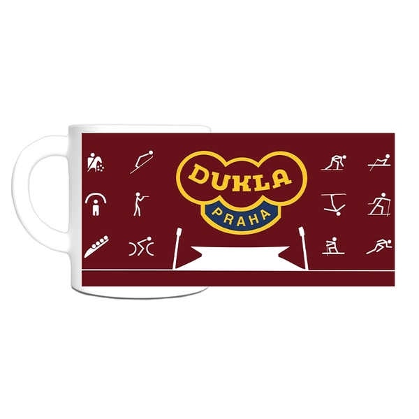 Mug Dukla Sports - Burgundy