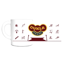 Dukla sports white mug
